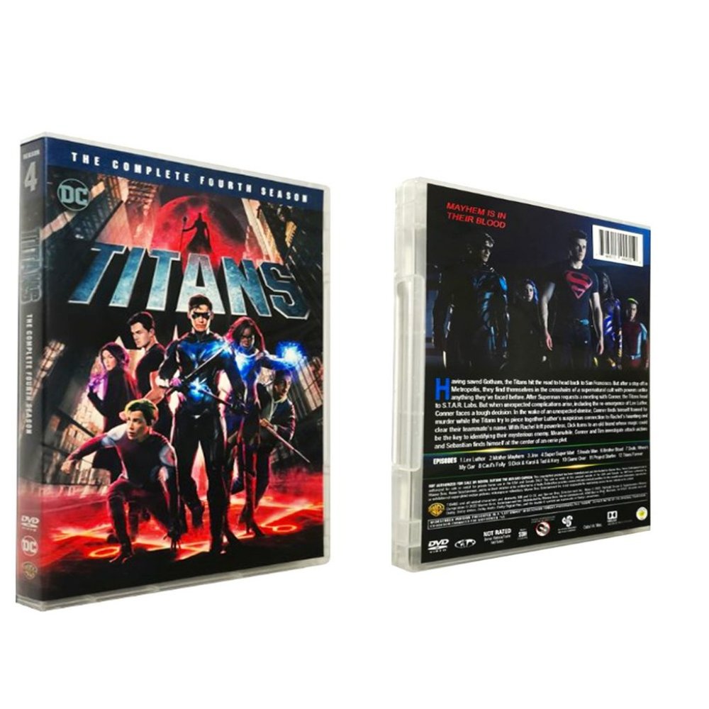 Titans season 4 DVD Box Set 3-Discs brand new sealed